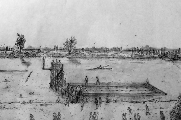 А вы знали, что на Мухавце в Бресте был бассейн? А вы знали, что на Мухавце в Бресте был бассейн?