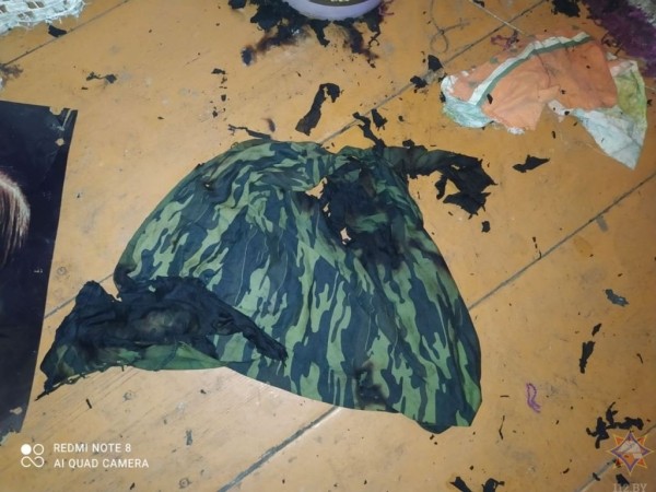 В Брестской области на мужчине загорелась одежда В Брестской области на мужчине загорелась одежда