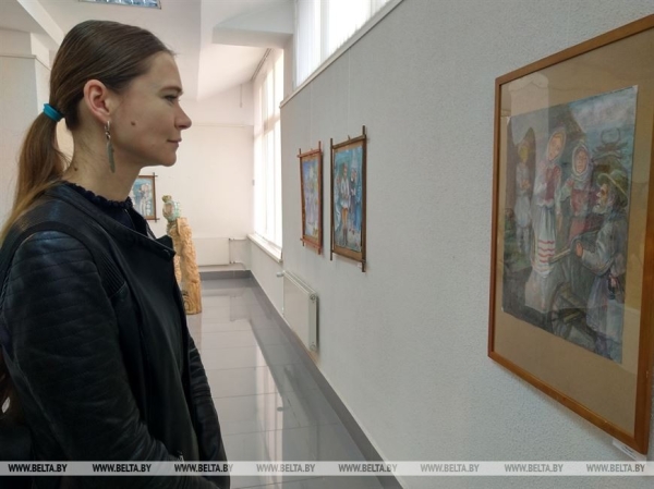 Выставку деревянной скульптуры к 80-летию народного мастера Ивана Супрунчика открыли в Бресте Выставку деревянной скульптуры к 80-летию народного мастера Ивана Супрунчика открыли в Бресте