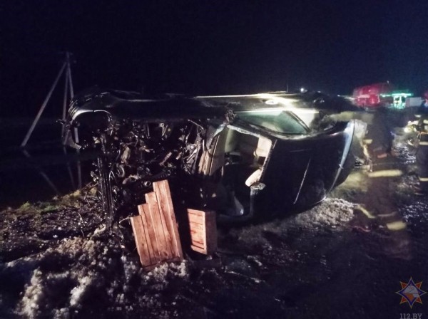 Две легковушки и микроавтобус столкнулись на М10 в Ивановском районе Две легковушки и микроавтобус столкнулись на М10 в Ивановском районе