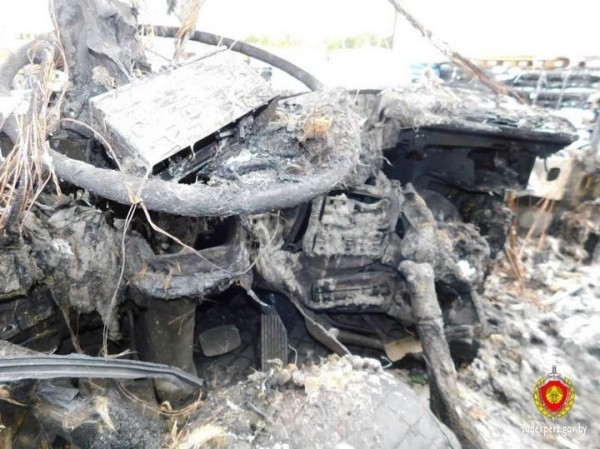 В логистическом центре сгорел тягач. Дальнобойщик утверждал, что из-за неисправности. Экспертиза доказала другое