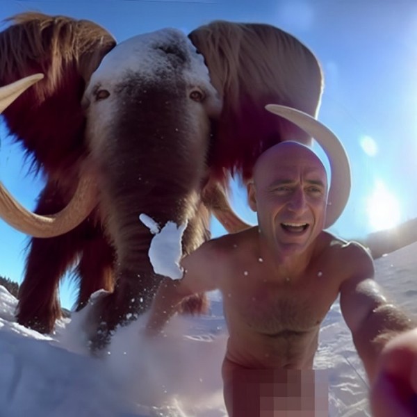 Мужчина назвал себя путешественником во времени и публикует селфи из разных эпох