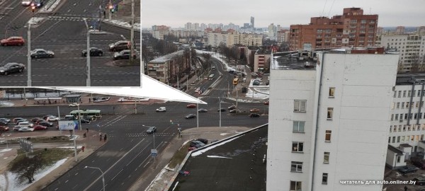 На дорогах Беларуси. Почему этот BMW тянет другую машину задом наперед?