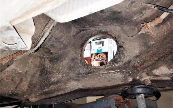 Белорус на «нафаршированной» сигаретами Audi случайно попался на дороге пограничникам