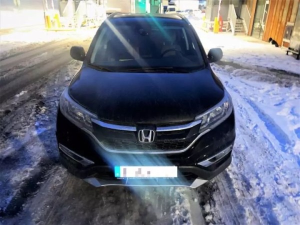Белорус ехал из Литвы на Honda CR-V. Оказалось, авто было угнано в Бельгии полгода назад