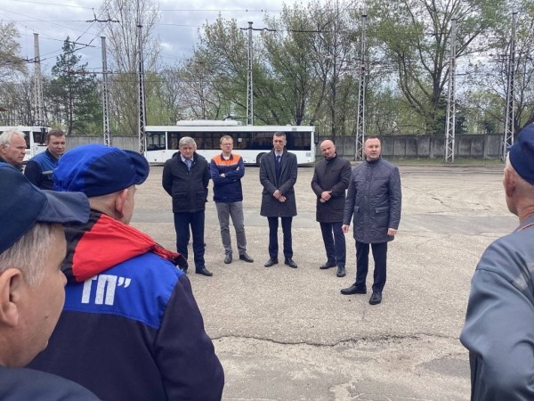Сергей Лободинский посетил КУП «Брестский общественный транспорт» и ОАО «Брестмаш» Сергей Лободинский посетил КУП «Брестский общественный транспорт» и ОАО «Брестмаш»
