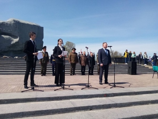 В Бресте прошел IV городской смотр-конкурс по строевой подготовке