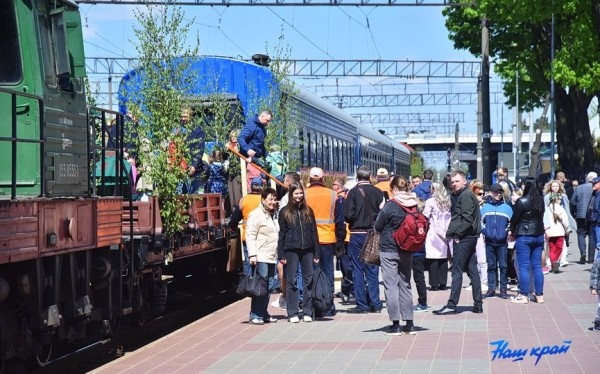 9 мая в Барановичах курсирует ретросостав «Поезд Победы» 9 мая в Барановичах курсирует ретросостав «Поезд Победы»