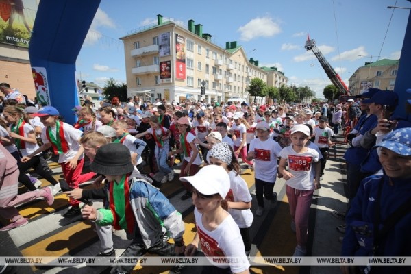 Смотрите, как прошел культурно-спортивный «Вытокі» в Барановичах