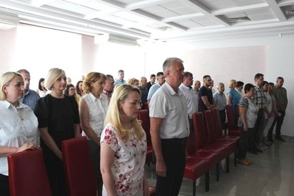 Всебелорусскую минуту молчания поддержали предприятия и организации Ленинского район г. Бреста Всебелорусскую минуту молчания поддержали предприятия и организации Ленинского район г. Бреста