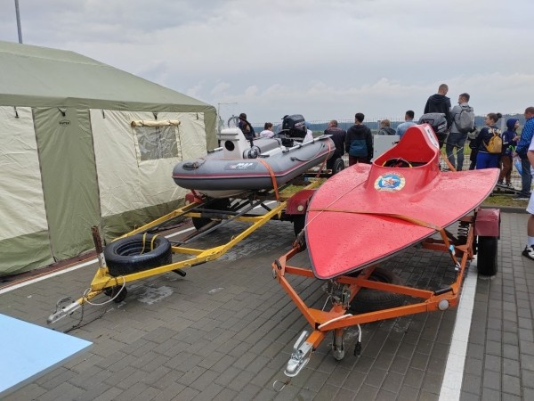 Торжественное открытие аэродрома под Брестом