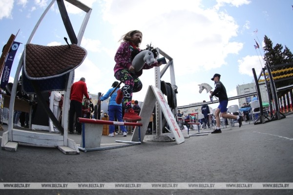 Смотрите, как прошел культурно-спортивный «Вытокі» в Барановичах