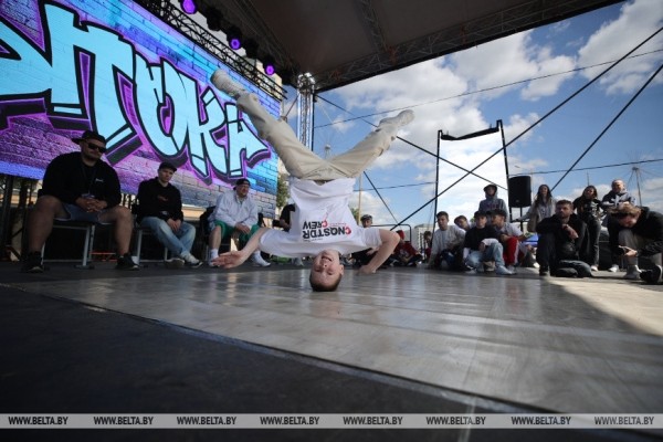 Смотрите, как прошел культурно-спортивный «Вытокі» в Барановичах