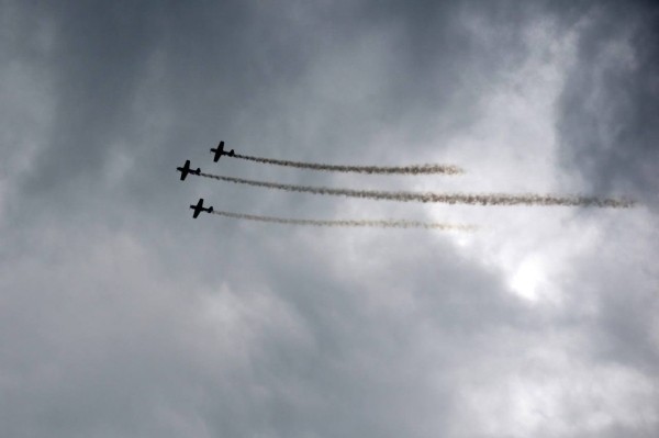 Торжественное открытие аэродрома под Брестом