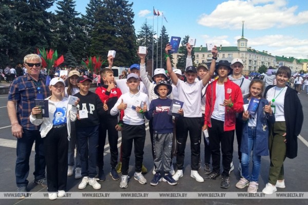 Смотрите, как прошел культурно-спортивный «Вытокі» в Барановичах