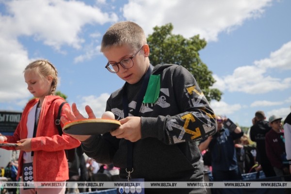 Смотрите, как прошел культурно-спортивный «Вытокі» в Барановичах