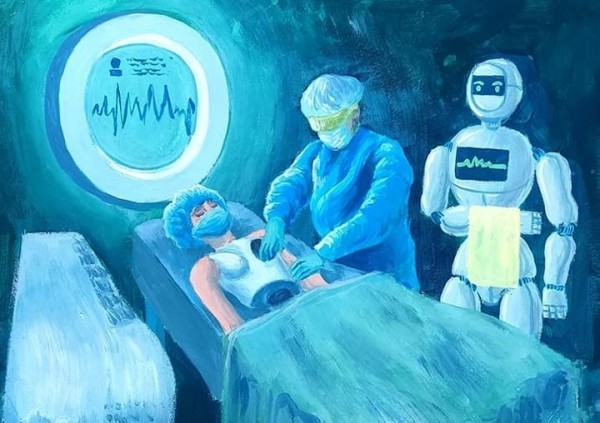 Юная художница из агрогородка Черни победила в республиканском конкурсе «Доктор из будущего»