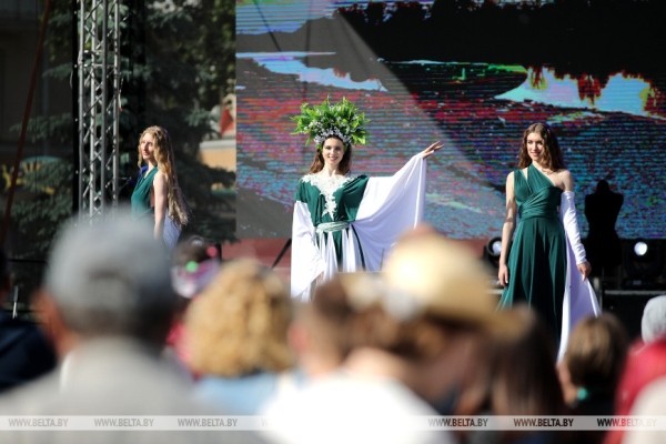 Смотрите, как прошел культурно-спортивный «Вытокі» в Барановичах