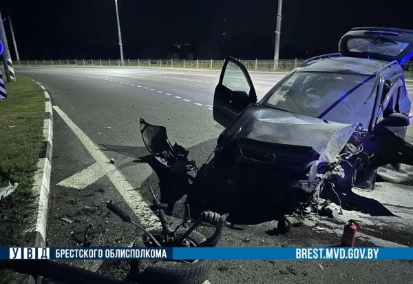 Подробности ночного ДТП на Варшавке в Бресте
