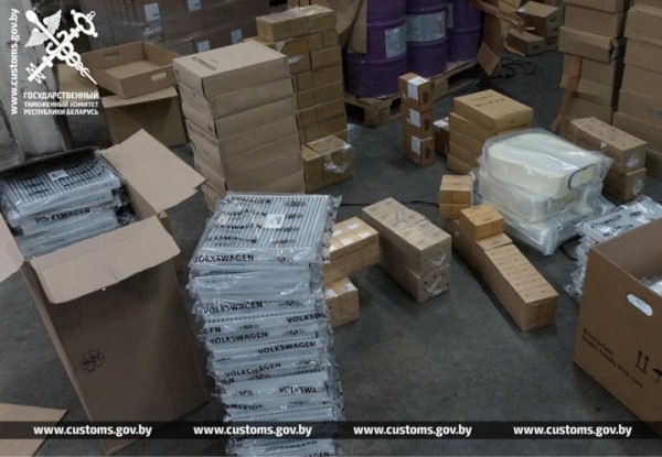 Автозапчасти на 85 тысяч рублей незаконно везли через ПП «Козловичи»