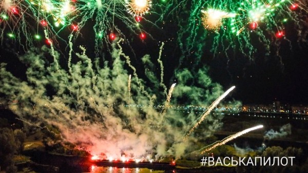 Праздничным фейерверком завершился второй день празднования Дня города Бреста