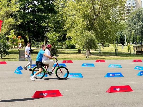 В Бресте прошли съемки телепрограммы «Велобайки. Квест»