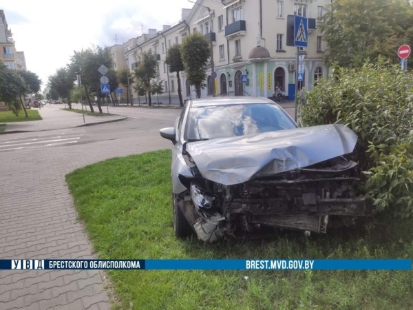 Подробности ДТП в Бресте на перекрестке улиц Кирова-Пушкинская