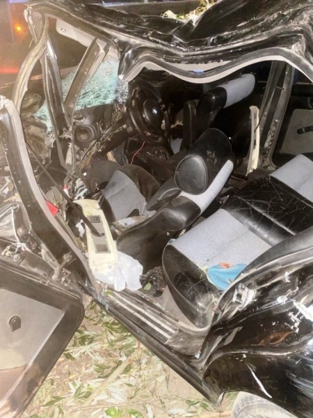 Жесткое ДТП произошло возле Бреста. Работники МЧС спасли водителя BMW