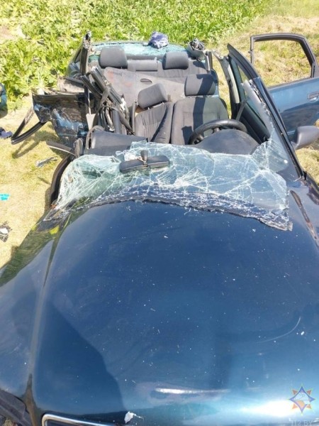 Серьезное ДТП возле Бреста. Подробности и фото от МЧС