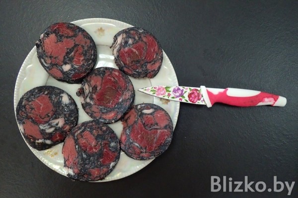 Купили и продегустировали черную колбасу Купили и продегустировали черную колбасу