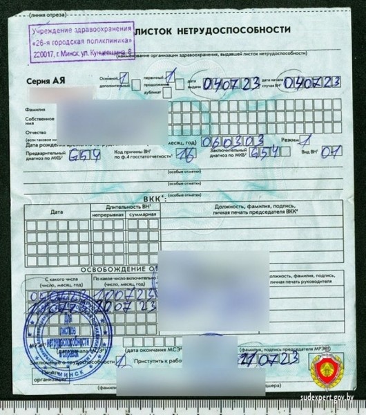 В Беларуси девушка решила продлить себе отдых, но не подумала о последствиях В Беларуси девушка решила продлить себе отдых, но не подумала о последствиях