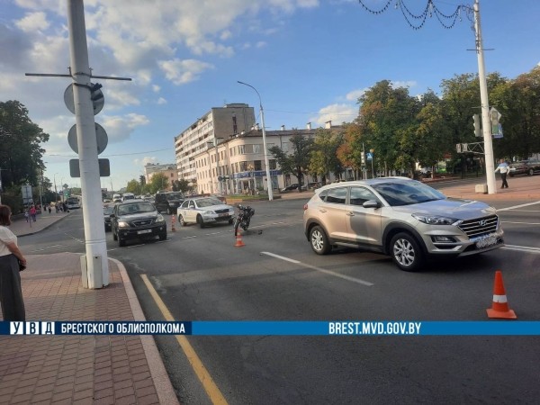 В Бресте произошло три ДТП с участием мотоциклистов В Бресте произошло три ДТП с участием мотоциклистов