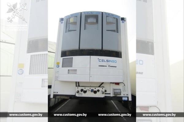 Через «Козловичи» в Беларусь ввезли полуприцеп с измененным VIN Через «Козловичи» в Беларусь ввезли полуприцеп с измененным VIN