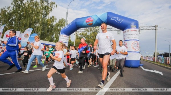Около 500 взрослых и детей вышли на старт Берестейского забега