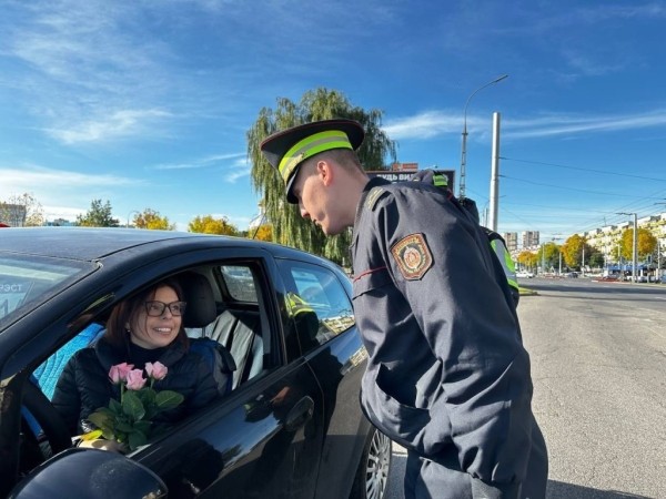 В Бресте сотрудники ГАИ останавливали автомобили, за рулем которых находились представительницы прекрасного пола