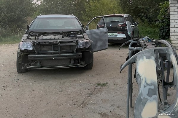 Парень реанимировал автомобильный «труп». На восстановление Passat B6 ушло $1300