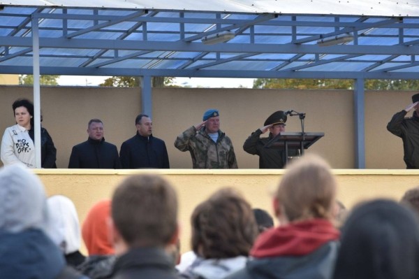 В Бресте в 38-ой отдельной гвардейской десантно-штурмовой бригаде прошел День призывника