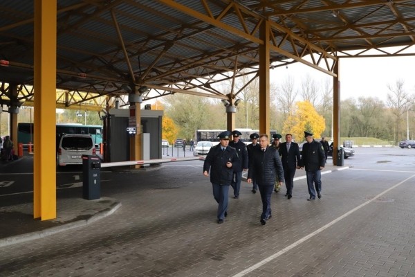 Работу пунктов пропуска «Козловичи» и «Брест» проинспектировал Председатель ГТК Владимир Орловский