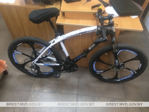 Житель Бреста похитил велосипед соседки