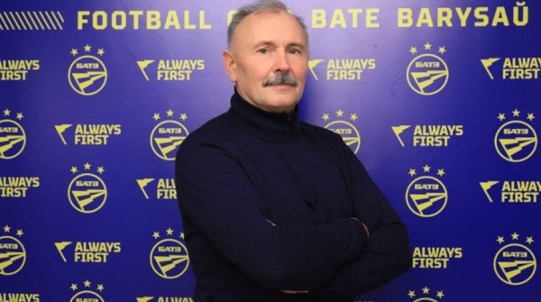 Криушенко стал главным тренером ФК БАТЭ. Ранее он возглавлял Динамо-Брест