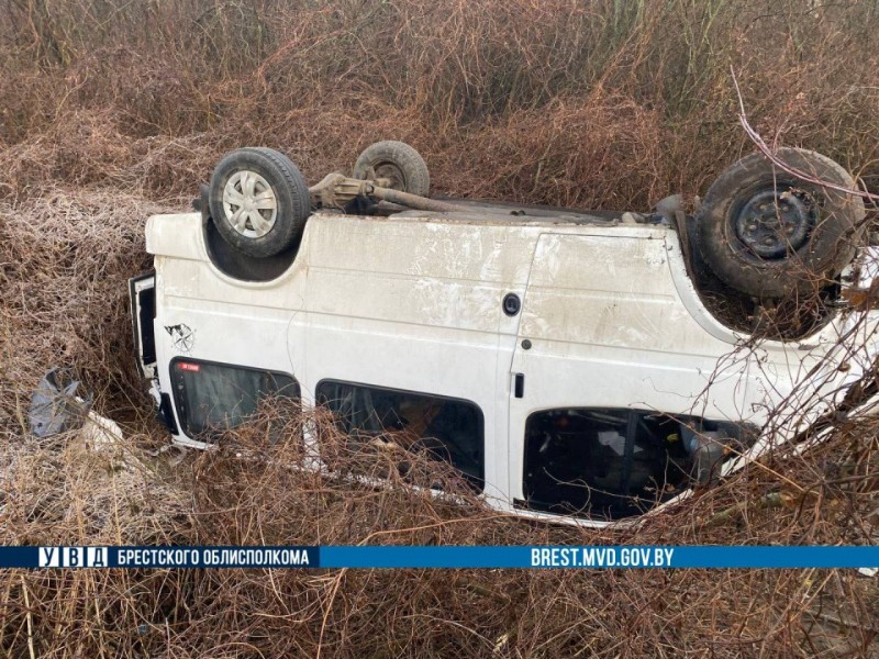 Водитель из Бреста попал в ДТП в Березовском районе