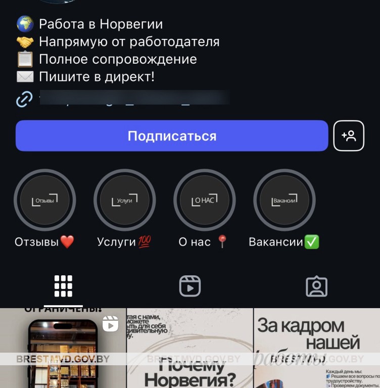 54-летняя женщина из Брестской области стала жертвой мошенников: отдала 1500 рублей за фиктивное трудоустройство в Норвегии