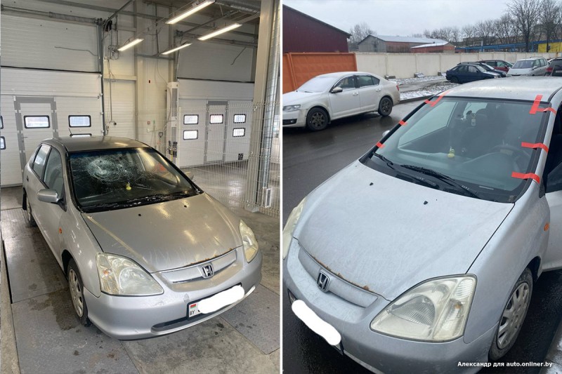 «Ехала под мостом — получила удар куском бетона в лобовое». Подробности неприятной истории «Ехала под мостом — получила удар куском бетона в лобовое». Подробности неприятной истории