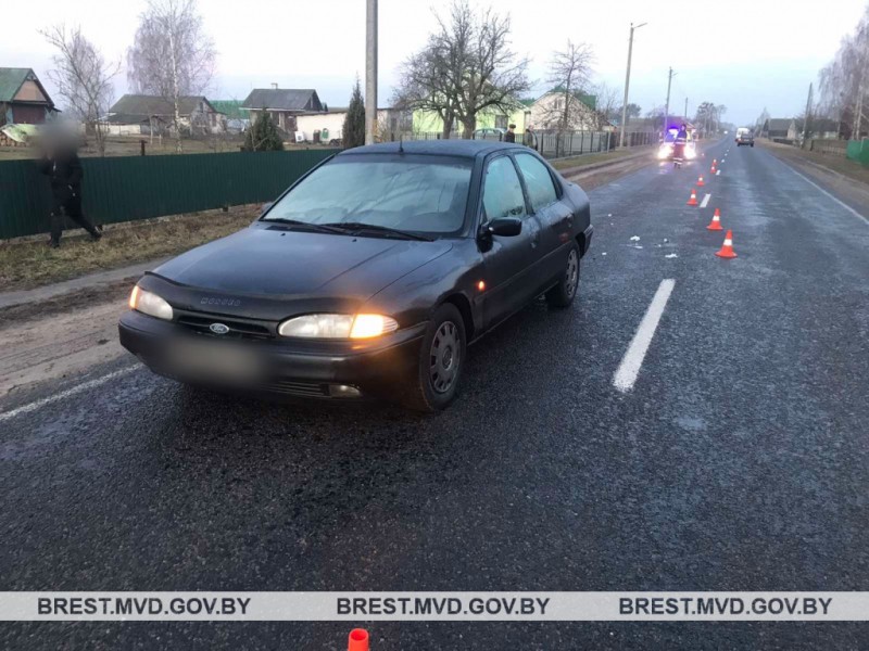 В Бресте 66-летний водитель сбил пешехода