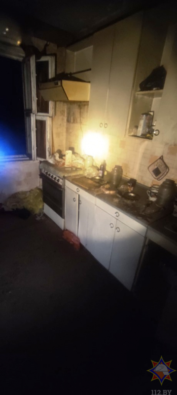 В Бресте ночь на Орловской горела квартира В Бресте ночь на Орловской горела квартира