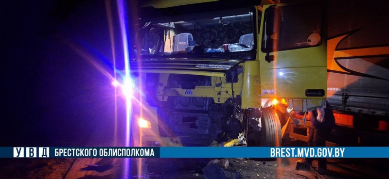 Водитель автомобиля Volkswagen, который попал в ДТП в Пружанском районе, скончался Водитель автомобиля Volkswagen, который попал в ДТП в Пружанском районе, скончался