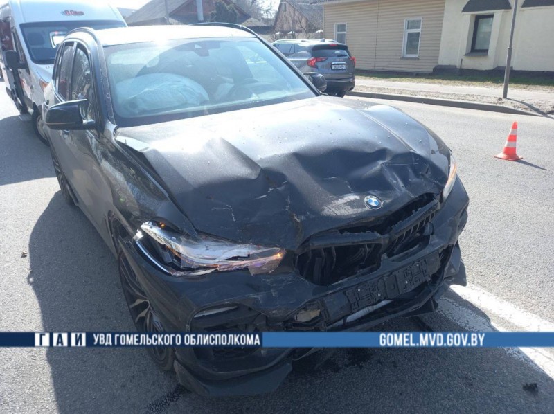 Учебный автомобиль перевернулся в Гомеле. Как это произошло?