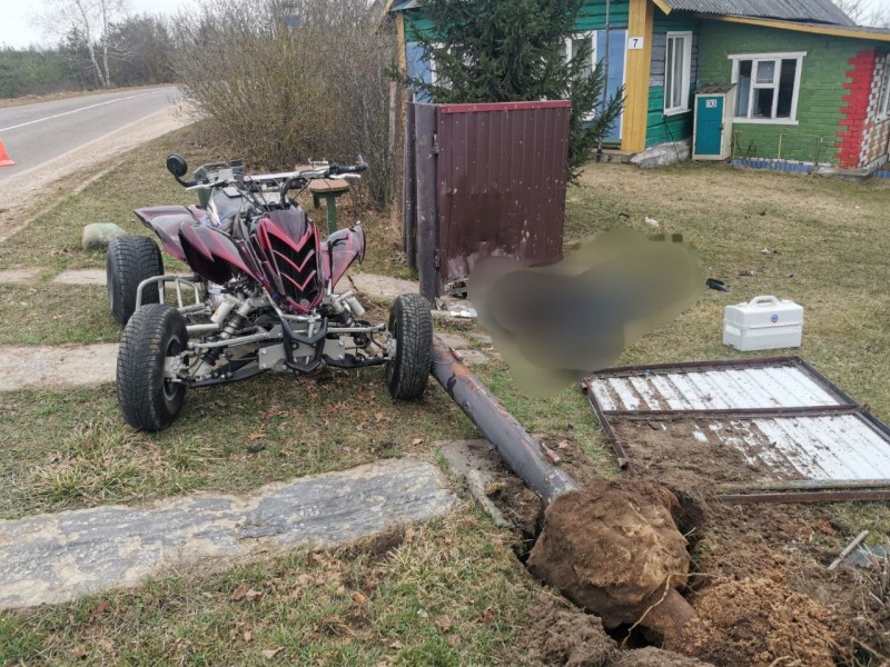 Трагическое ДТП в Смолевичском районе: водитель квадроцикла погиб, не справившись с управлением Трагическое ДТП в Смолевичском районе: водитель квадроцикла погиб, не справившись с управлением