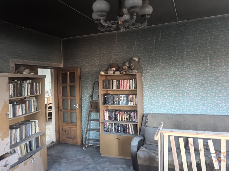 Подробности пожара в Кобринской детской деревне Подробности пожара в Кобринской детской деревне