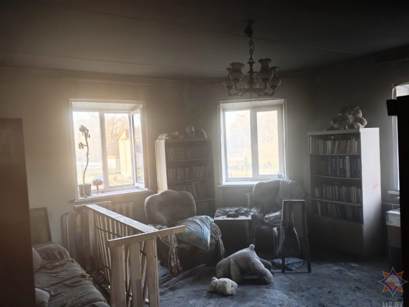 Подробности пожара в Кобринской детской деревне Подробности пожара в Кобринской детской деревне